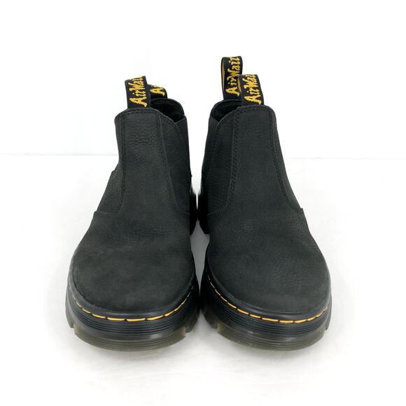 Dr. Martens Womens Work Hardie II Chelsea Boots US 6 M EU 37 Black Leather NIB - Picture 6 of 12